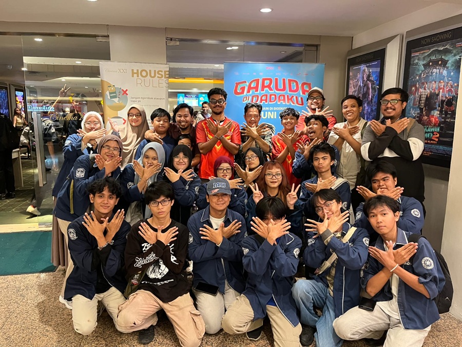 Luar Biasa Para Alumni dan Murid SMKN 1 Ciomas Warnai Pembuatan Film Animasi 'Garuda di Dadaku'